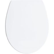 Lot de 4 Abattant WC Thermodur - Frein de chute - Blanc
