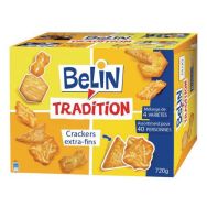 Lot de 4 Biscuits apéritifs BELIN TRADITION 720 G