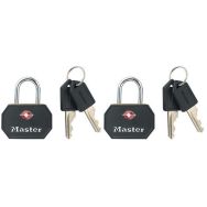 Lot de 4 Cadenas TSA 4681EURTBLK - Master Lock