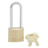 Lot de 4 Cadenas à clés en laiton massif 130EURDLJ - Master Lock