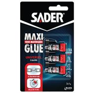 Lot de 4 Colle liquide 3x1g  pour petites réparations du quotidien