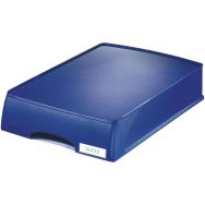 Lot de 4 Corbeille à tiroir Leitz Plus Bleu