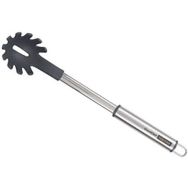 Lot de 4 Cuillère à spaghetti en inox et manche en nylon