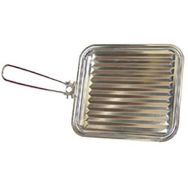 Lot de 4 Diffuseur grille viande tôle étamée 21x28cm
