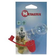 Doseur boule en verre - Metaltex (Lot de 4)
