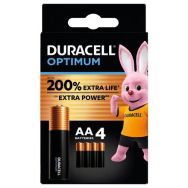 Lot de 4 Duracell Optimum AA x4