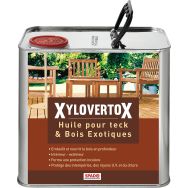 Lot de 4 Huile pour teck et bois exotiques de 2,5 l