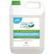Lot de 4 Nettoyant désinfectant en bidon de 5L