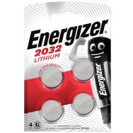 Lot de 4 Piles energizer miniature Lithium CR 2032 - Lot de 4