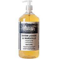 Lot de 4 Pompe de savon liquide naturel de marseille 1litre