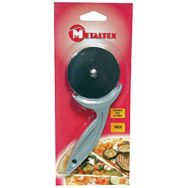 Lot de 4 Roulette coupe pizza en inox et manche en aluminium époxy