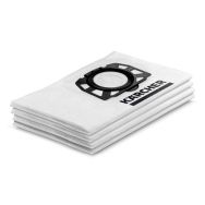 Lot de 4 Sac pour aspirateur type WD 2 et 3 - Karcher