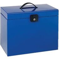 Lot de 4 Valisette métal Bleu