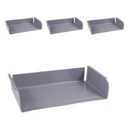 Lot de 4 casiers pour table Gange - Lem et Tage gris