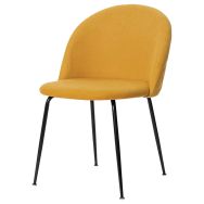 Lot de 4 chaises Laila moutarde