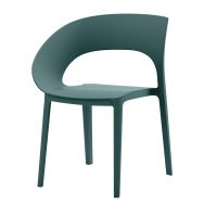 Lot de 4 chaises PAL polypropylène - Stamp