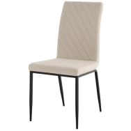 Lot de 4 chaises Yvette beige