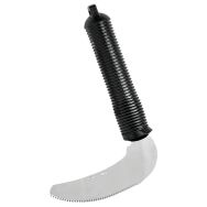 Lot de 4 couteaux d angle dentelé ERGOGRIP noir - Plastorex