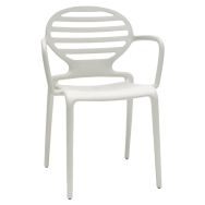 Lot de 4 fauteuils Cokka 4 pieds - lin