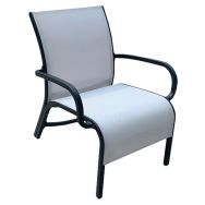 Lot de 4 fauteuils LINEA III TPEP/alu Proloisirs