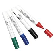 Lot de 4 feutres effaçables à sec pour tableau blanc