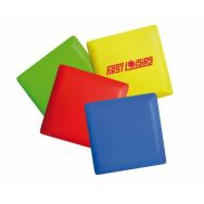 Lot de 4 galets carrés souples