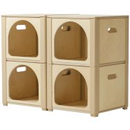 Lot de 4 gradins modulaires Cypre pour maternelle-Mirplay School