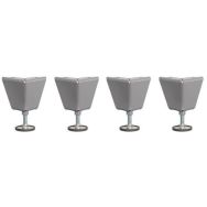 Lot de 4 pied réglable pour armoire à volet roulant