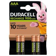 Lot de 4 pile rechargeable Ultra 850 mAh AAA LR3 - Pack de 4 - Duracell