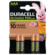 Lot de 4 pile rechargeable Ultra 850 mAh AAA LR3 - Pack de 4 - Duracell