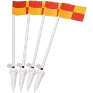 Lot de 4 poteaux de corners articulés Ligue