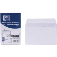 Lot de 500 Enveloppes de visite 90x140 auto adhésives