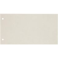 Lot de 500 Feuille de séparation: gris: Infinio