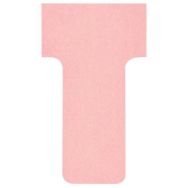Lot de 500 Fiches T Indice 1 - Rose - Nobo