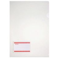 Lot de 500 Pochette Transparente, porte-étiquette, A4