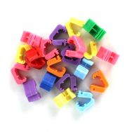 Clips fermeture de ballon en plastiques couleur (x50)