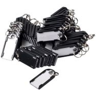 Lot de 50 Étiquettes magnétiques - noir - Pavo