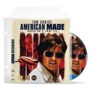 Lot de 50 Pochette Blu-Ray perforée avec rabat