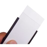 Lot de 50 Pochette PVC pour porte-étiquette 80x200mm