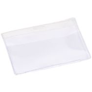 Lot de 50 Pochette porte documents transparent A7 adhésive