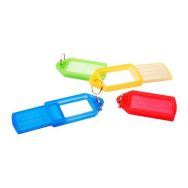 Lot de 50 Porte-clés étiquettes coulissants - lot de 50 - Pavo