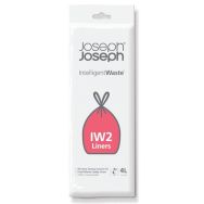 Lot de 50 Sacs poubelle Blancs IW2 4itres pour Intell. Waste