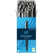 Lot de 50 Stylo bille - K15 - noir - 50 pcs - Schneider