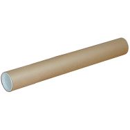 Lot de 50 Tube carton D60/64 L 640 mm Avec Embouts