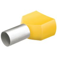 Lot de 50 embouts jumelés avec col en plastique pour câble 2x6,00mm² _ 97 99 376