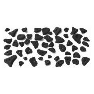 Lot de 50 prises d'escalade Noir Pack initiation Volx
