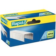 Lot de 5 Agrafe Standard SP19. Boîte de 2x5000