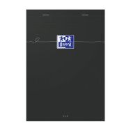 Lot de 5 Bloc Smart noir agrafé 160 pages Q5/5 148x210 - Oxford