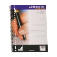 Lot de 5 Cahier Fastprint - Lignes - 80 pages - Spirale coté long