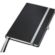 Lot de 5 Cahier Style A5 quadrillé couverture rigide Noir